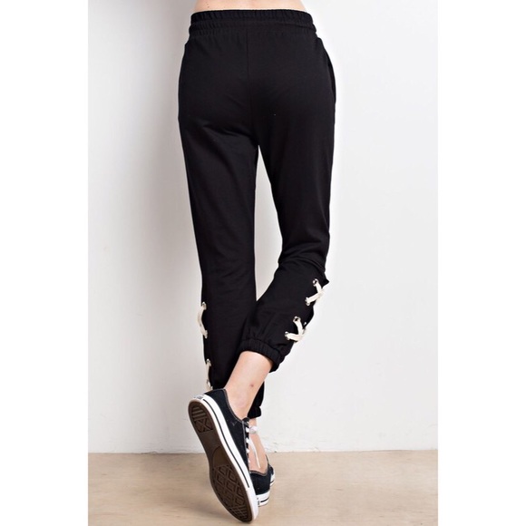 >>LAST<< Jess Lace Up Jogger - Picture 4 of 4